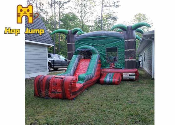 Backyard ตลก Inflatable Bouncer Combo จัมเปอร์กำยำสำหรับเด็ก