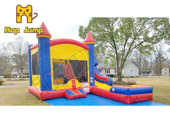 Slide Inflatable Bouncer Combo Jumping Bounce House สำหรับเด็กผู้ใหญ่