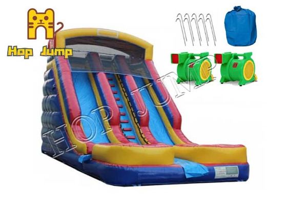 Fun City Children's Inflatable Dry Slide 9 * 5M Outdoor Blow Up Slide