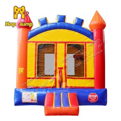 งานแต่งงานแบบใช้ซ้ำได้สำหรับเด็ก Inflatables 0.55mm Pvc Bouncy Castle With Pool