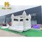 0.55 มม. PVC สีขาวงานแต่งงาน Inflatable Bouncer Castle 14ft 15ft
