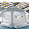 0.55 มม. PVC Gazebo Bouncer งานแต่งงานสีขาว Inflatable Bouncer Castle 14ft