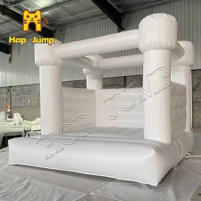10ft มินิบ้านตีกลับทำให้พองสีขาว Bouncy Castle Party